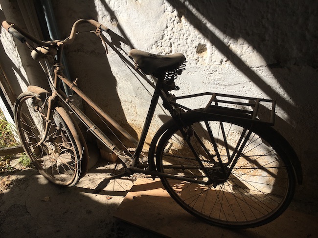Verroeste fiets